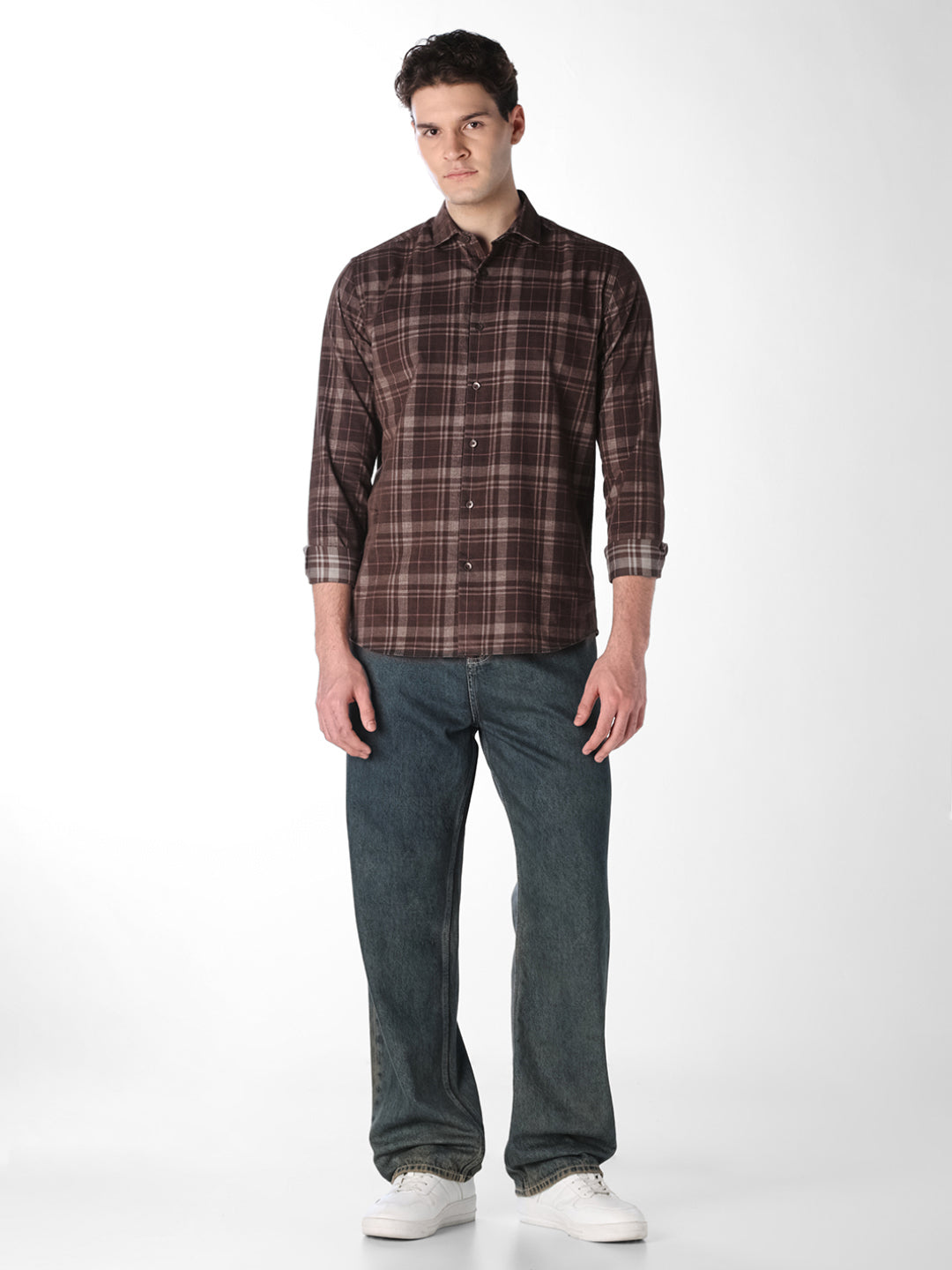 Check Cotton Shirt