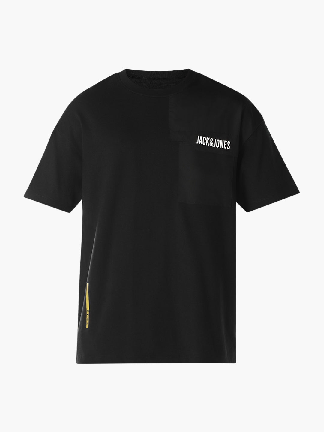 Black Printed Oversized T-shirt