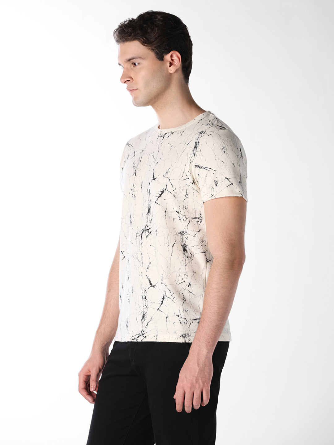 White Printed T-shirt