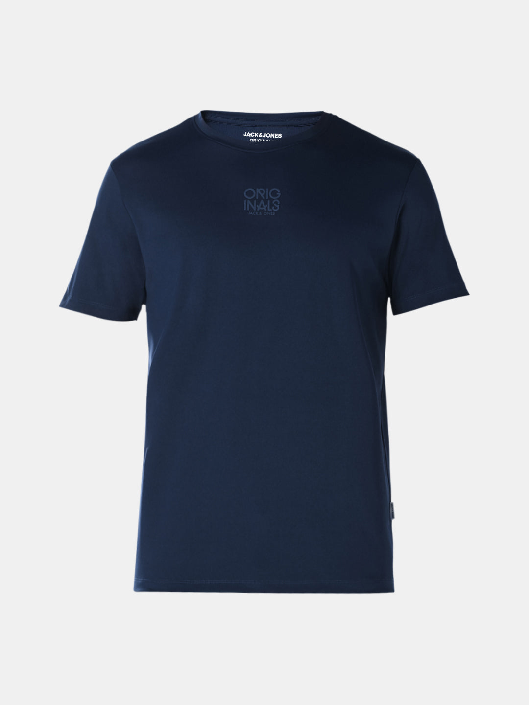 Blue Tonal Logo Print T-shirt