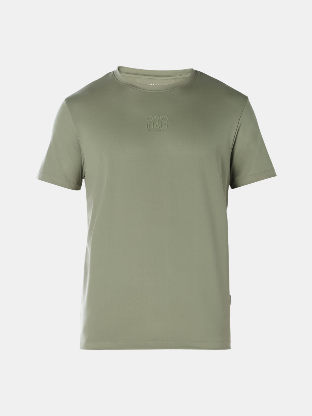 Green Tonal Logo Print T-shirt