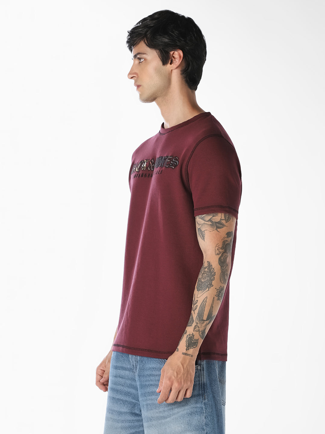 Graphic Print Cotton T-Shirt