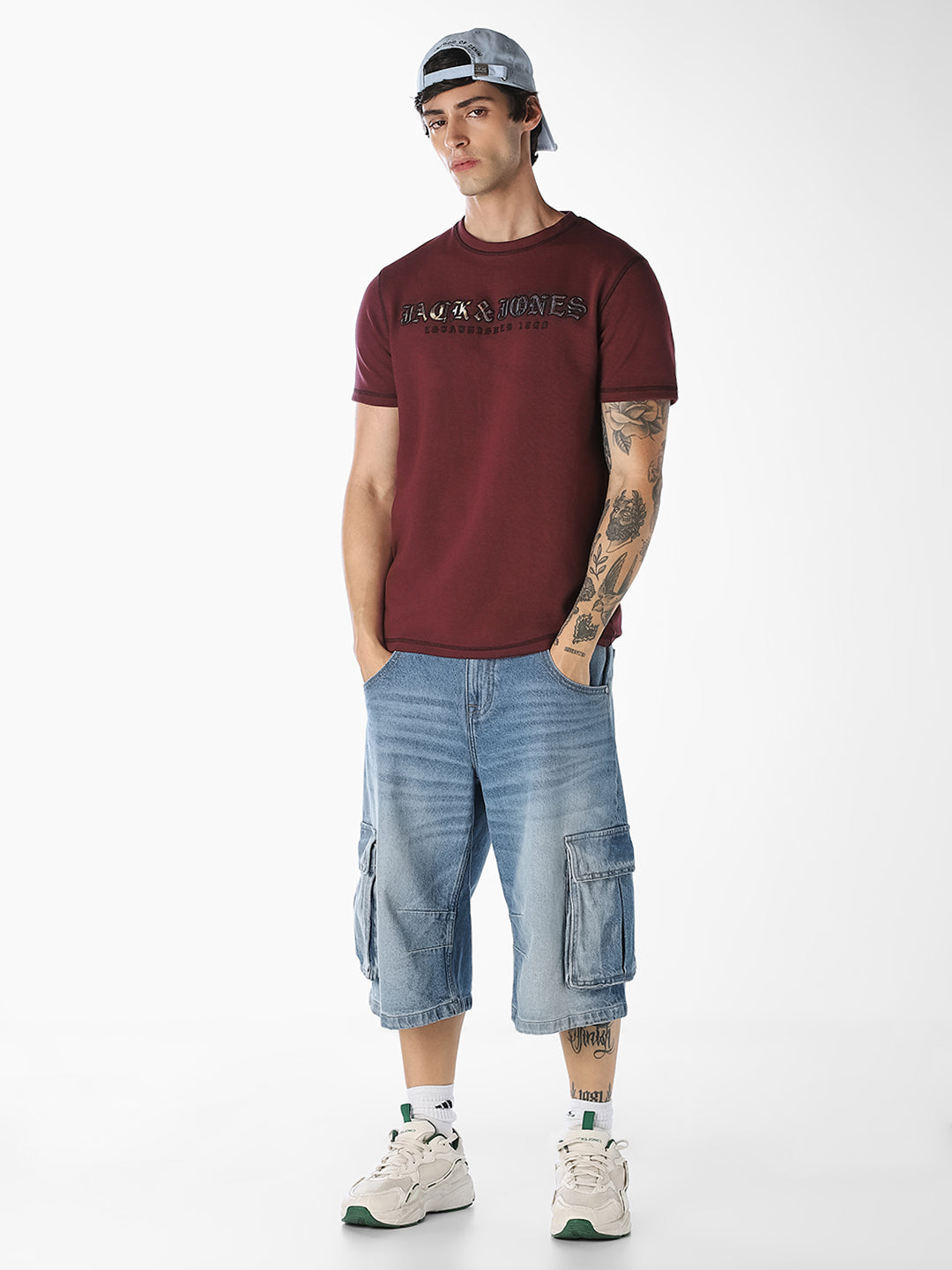 Graphic Print Cotton T-Shirt