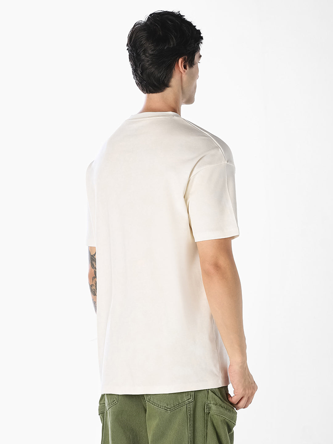 Printed Cotton Oversized T-shirt