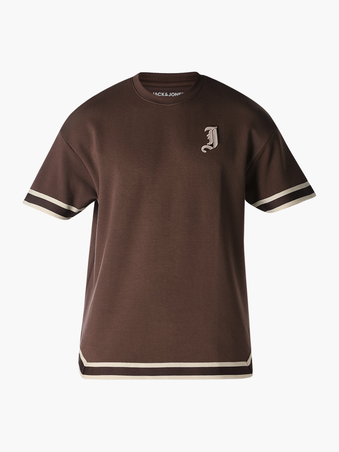Brown Oversized Graphic T-Shirt