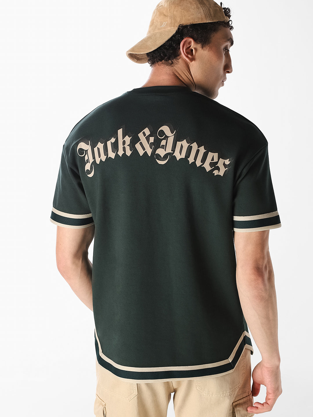 Green Oversized Graphic T-Shirt