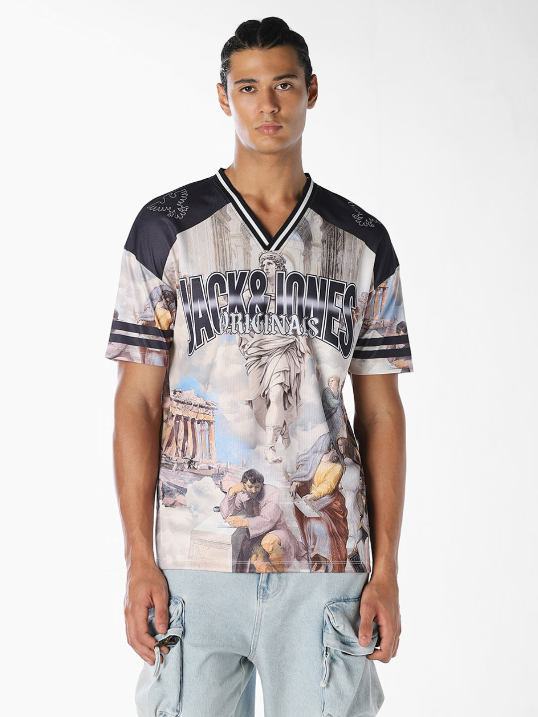 Artwork Printed Oversized T-shirt