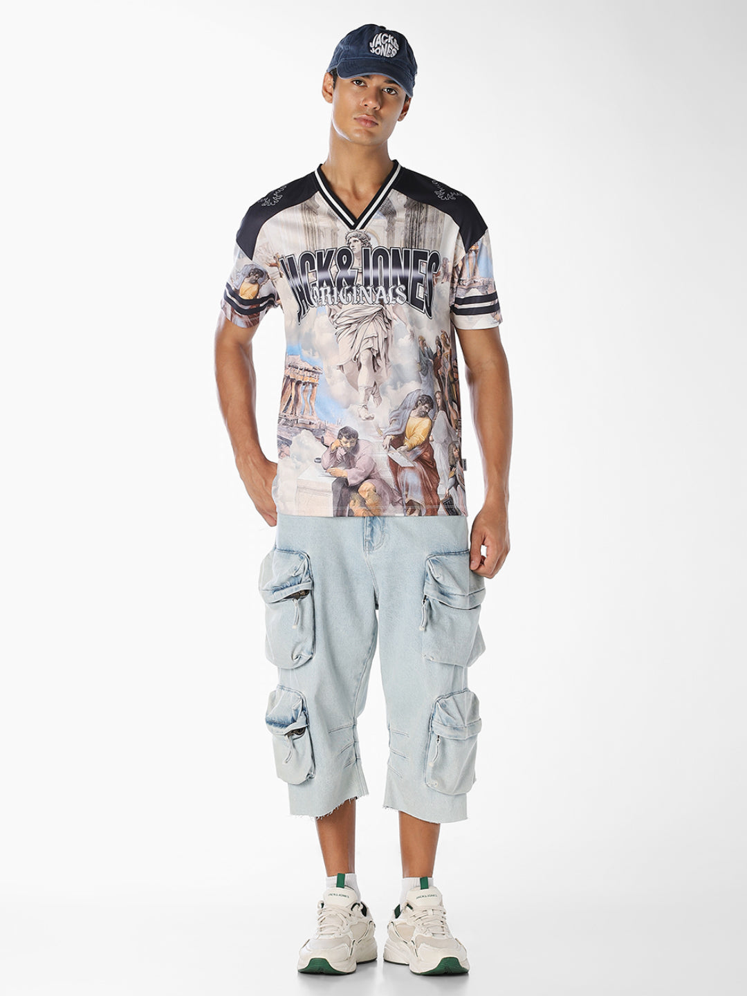 Artwork Printed Oversized T-shirt
