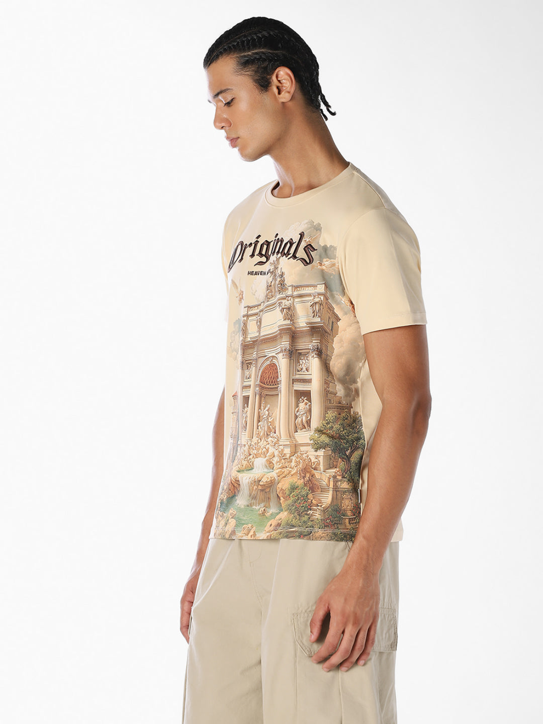 Cotton Printed Crew Neck T-shirt