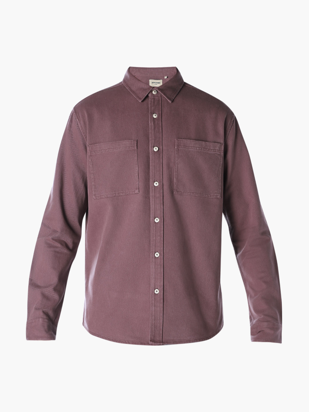 Textured Twill Cotton Shirt