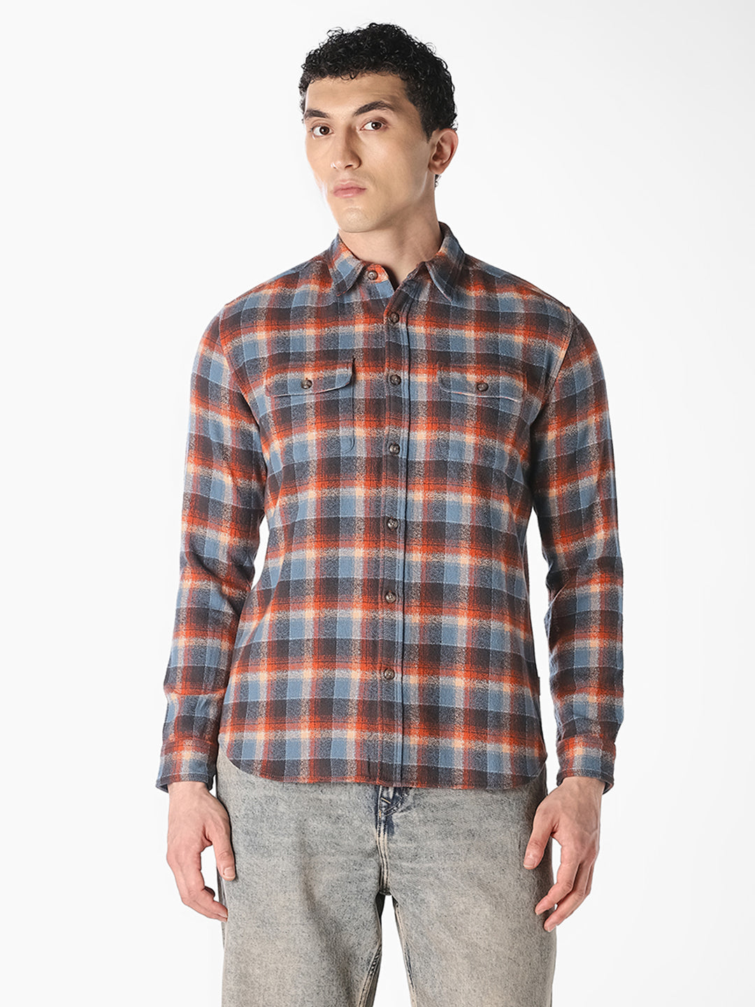 Flannel Check Shirt