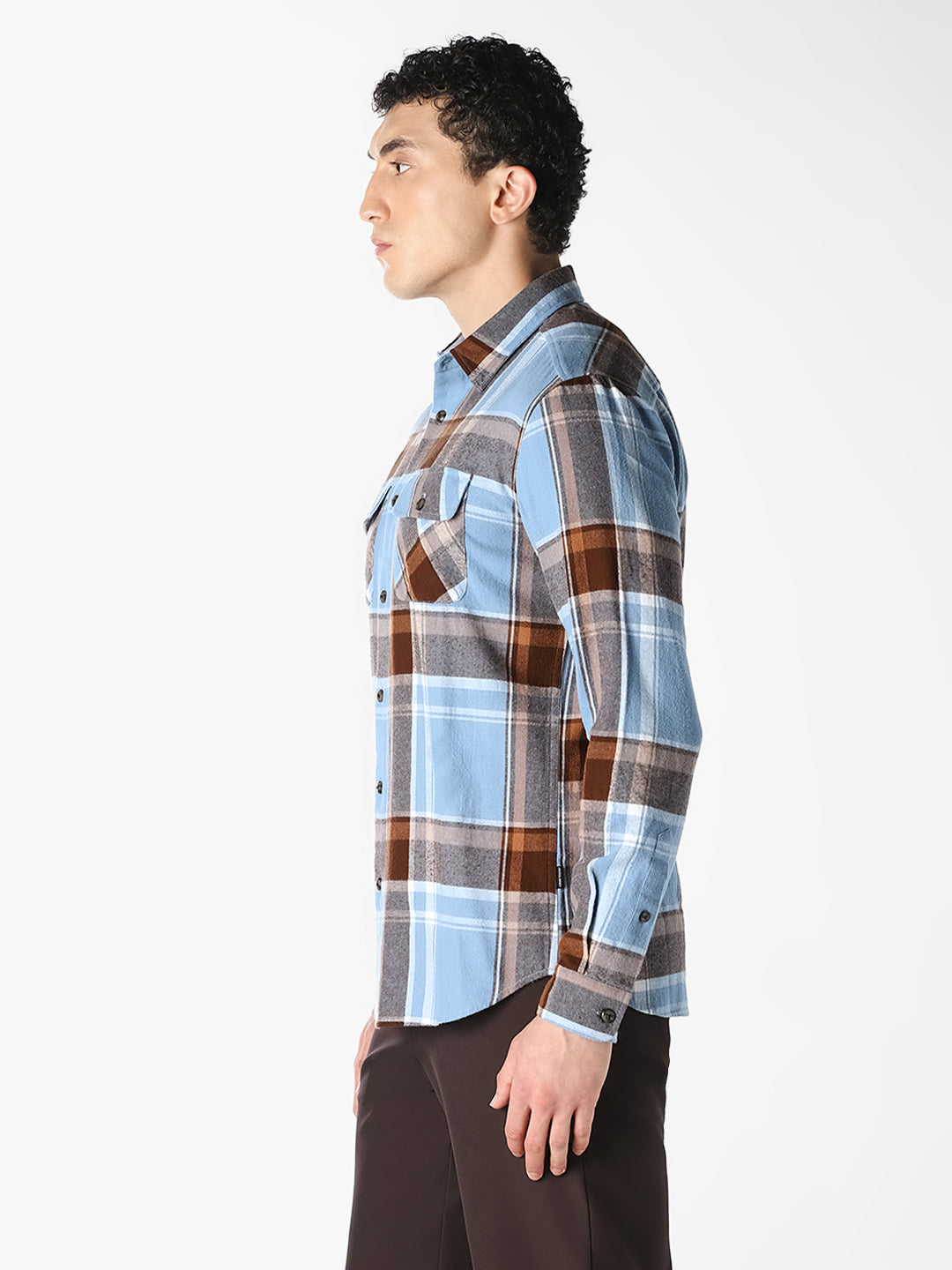 Check Cotton Shirt