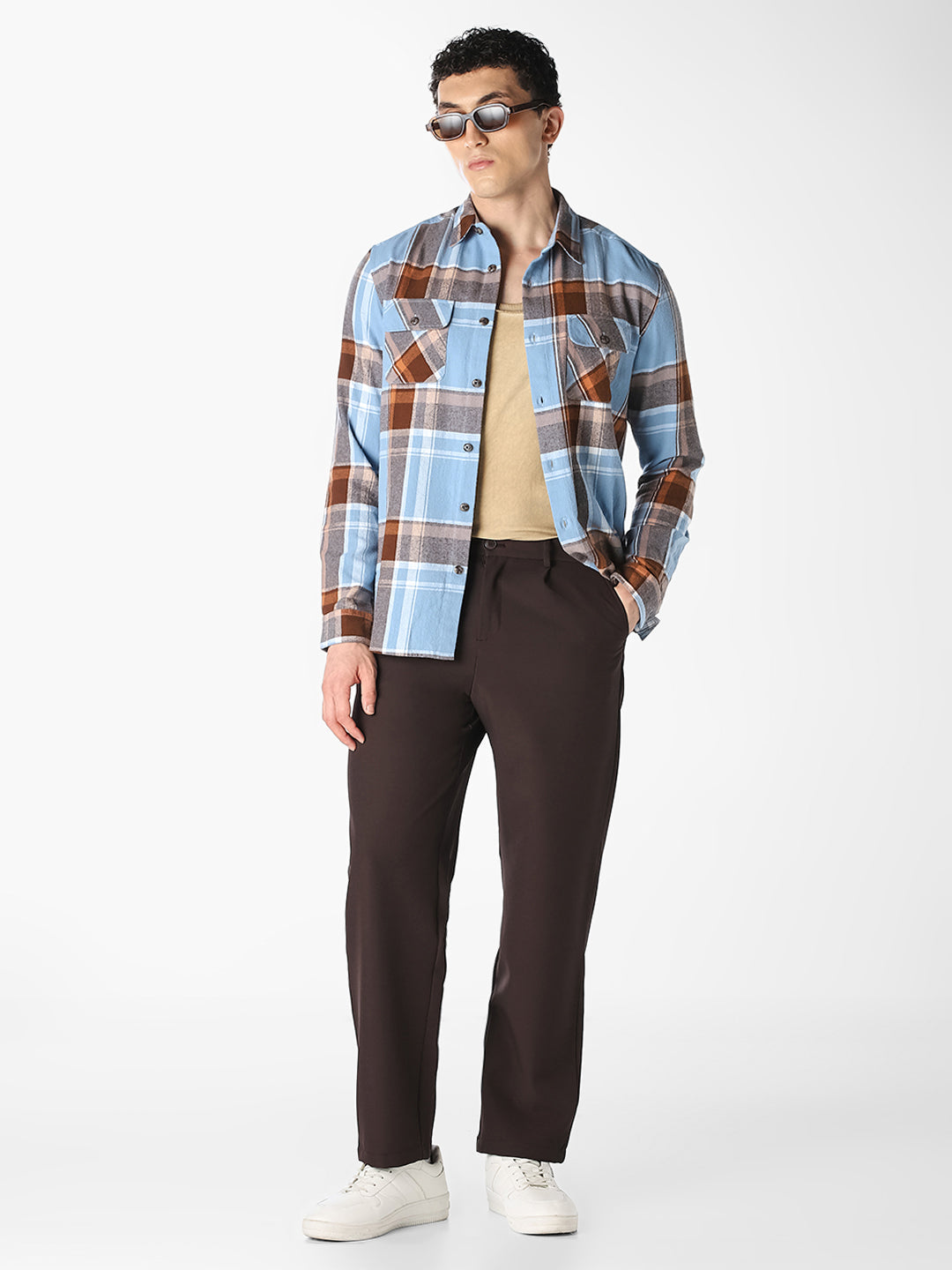 Check Cotton Shirt