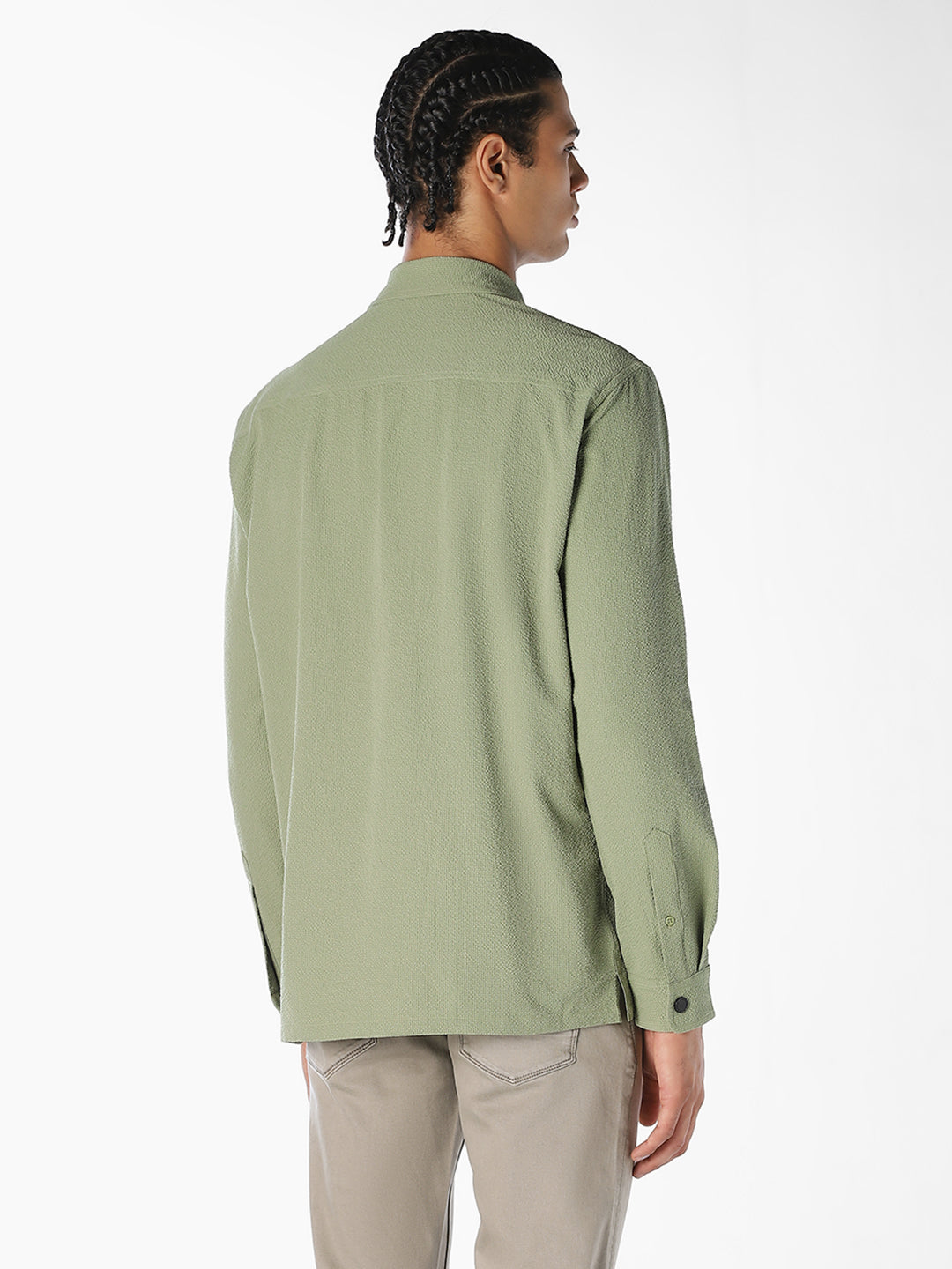 Textured Cotton Shirt