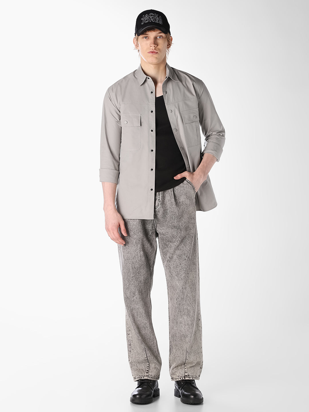 Plain Weave Solid Shirt