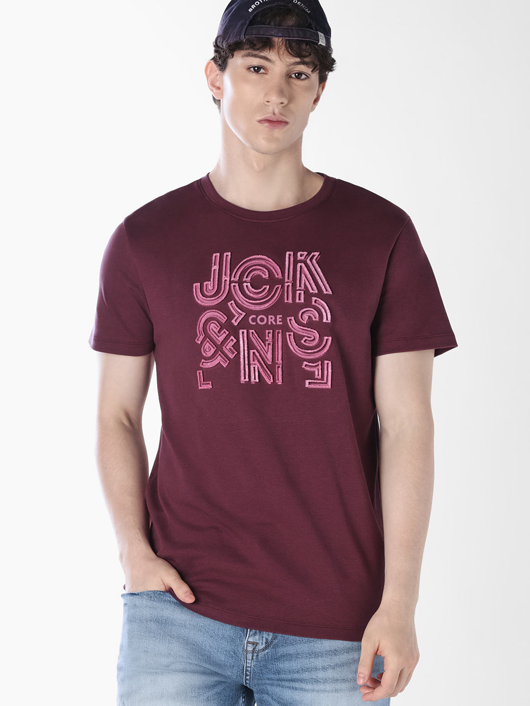 Logo Print Cotton T-shirt