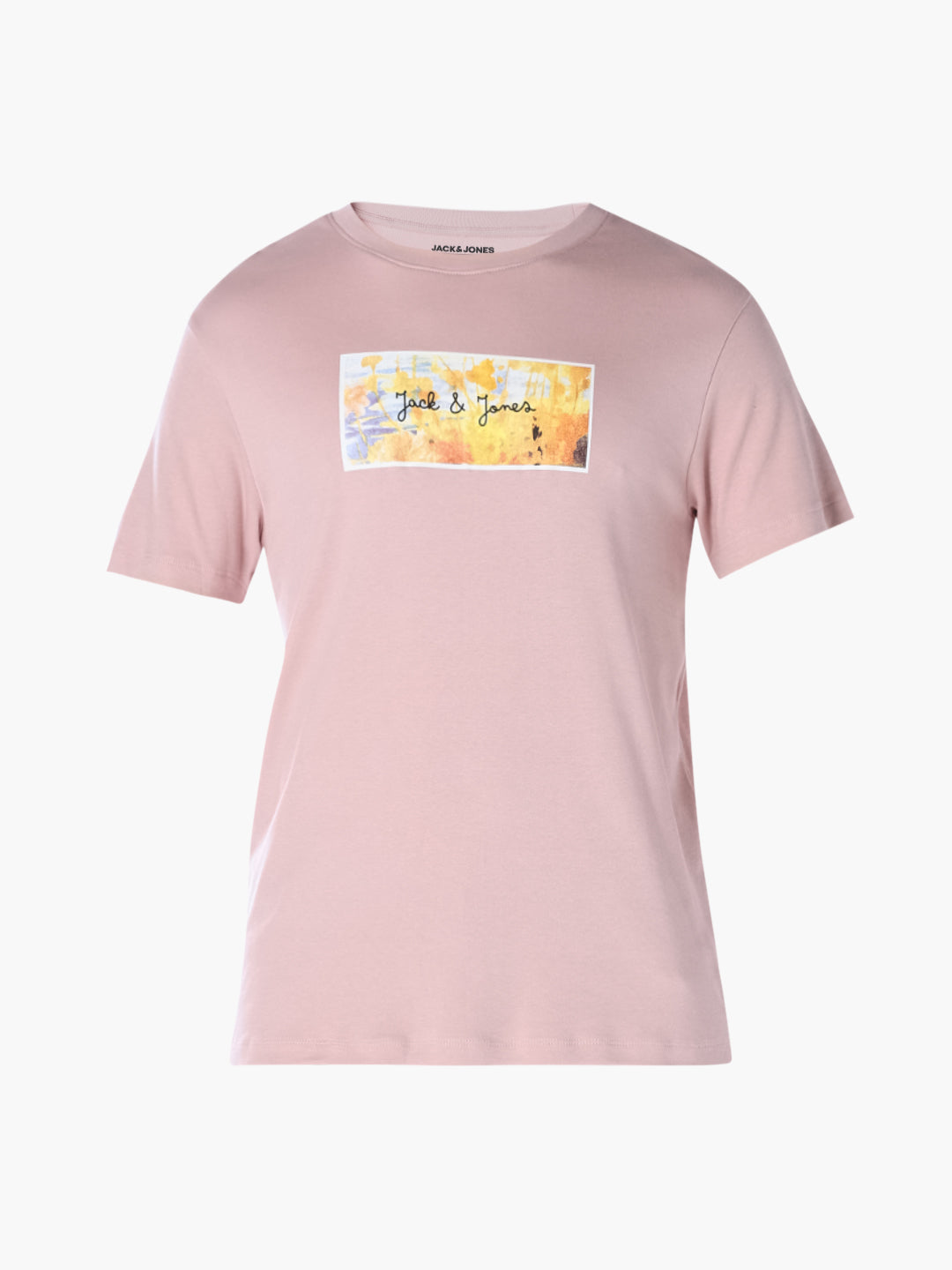 Floral Print Crew Neck T-shirt
