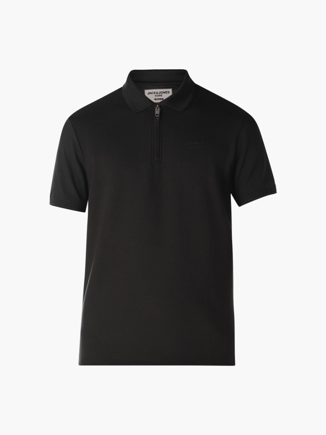 Black Knitted Polo