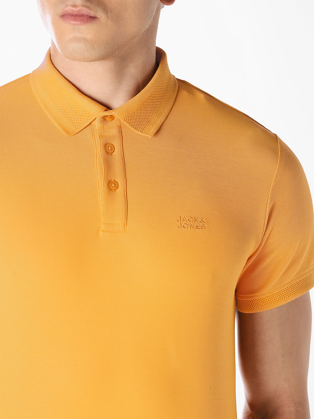 Jacquard Cotton Polo
