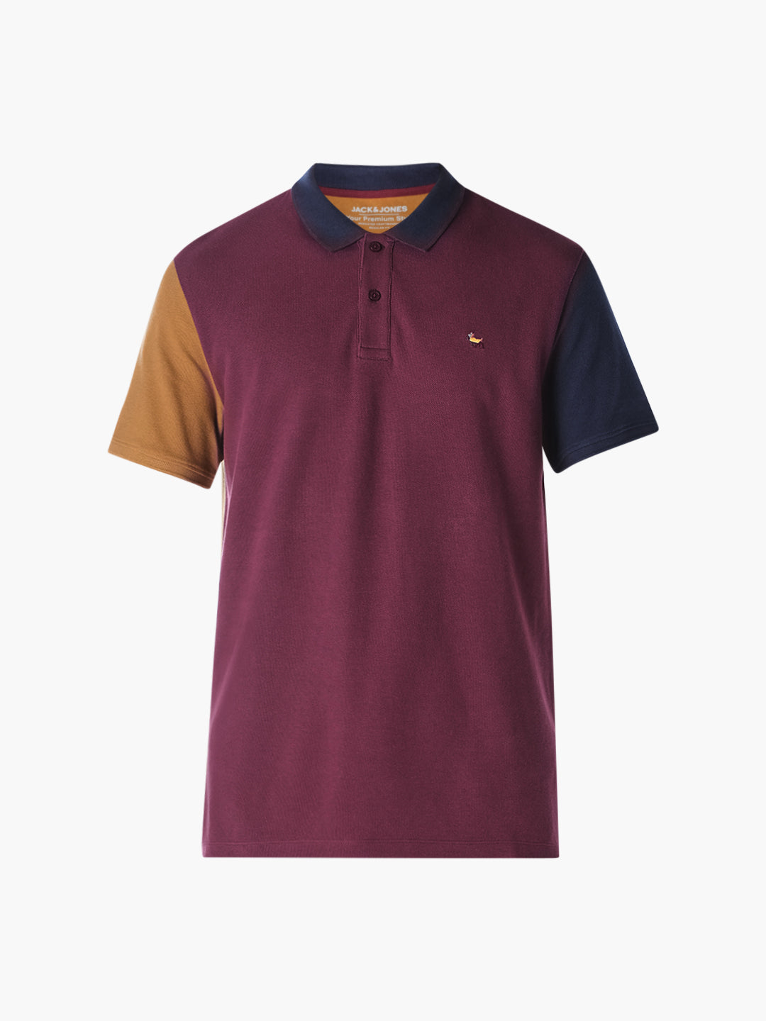 Colourblocked Regular Fit Polo