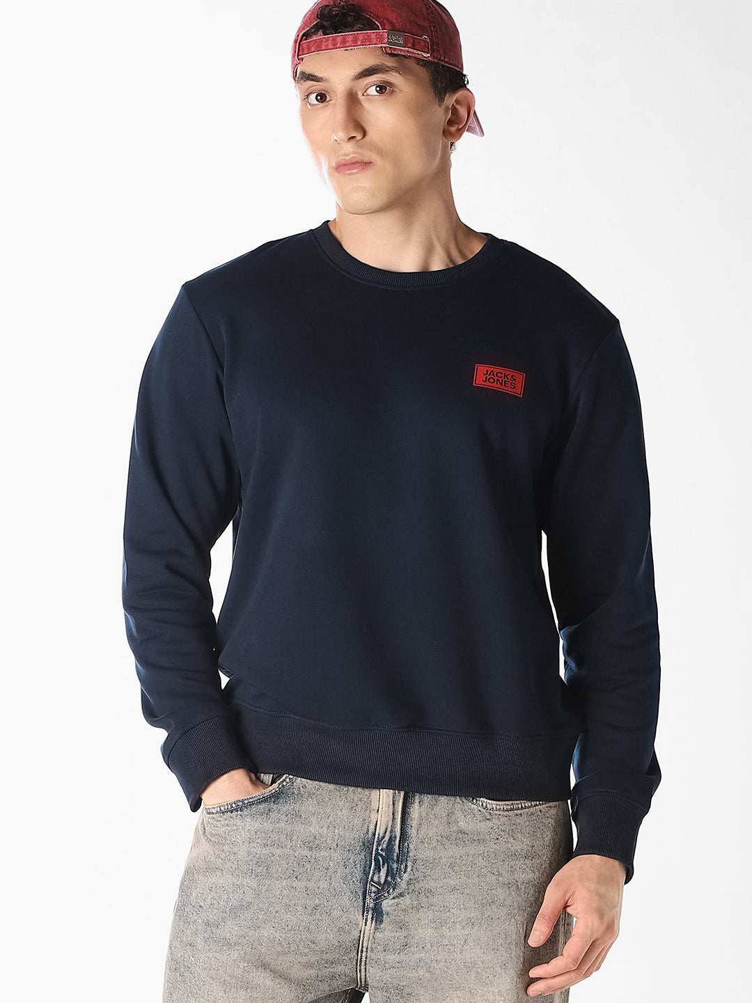 Navy Blue Sweatshirt