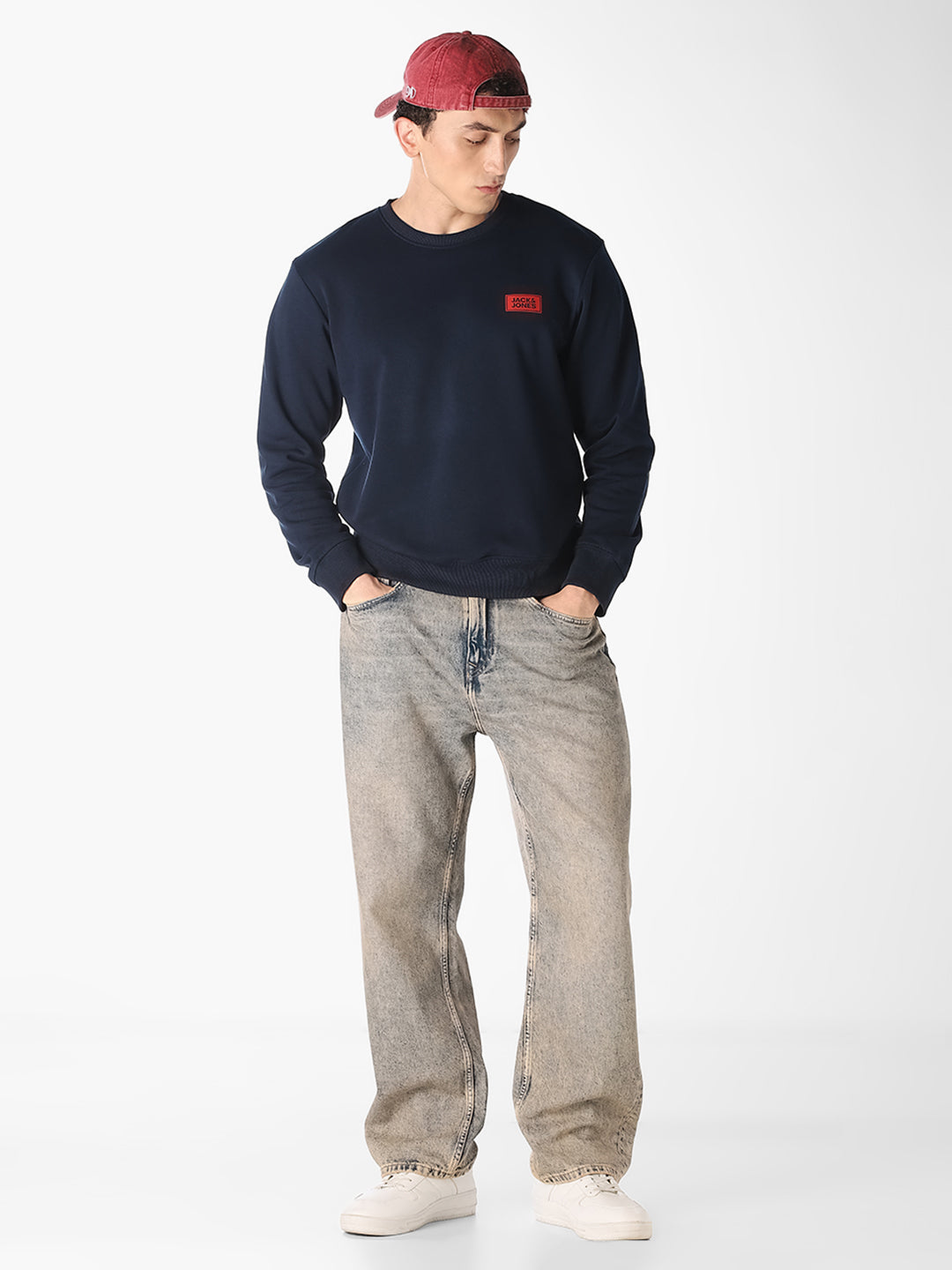 Navy Blue Sweatshirt