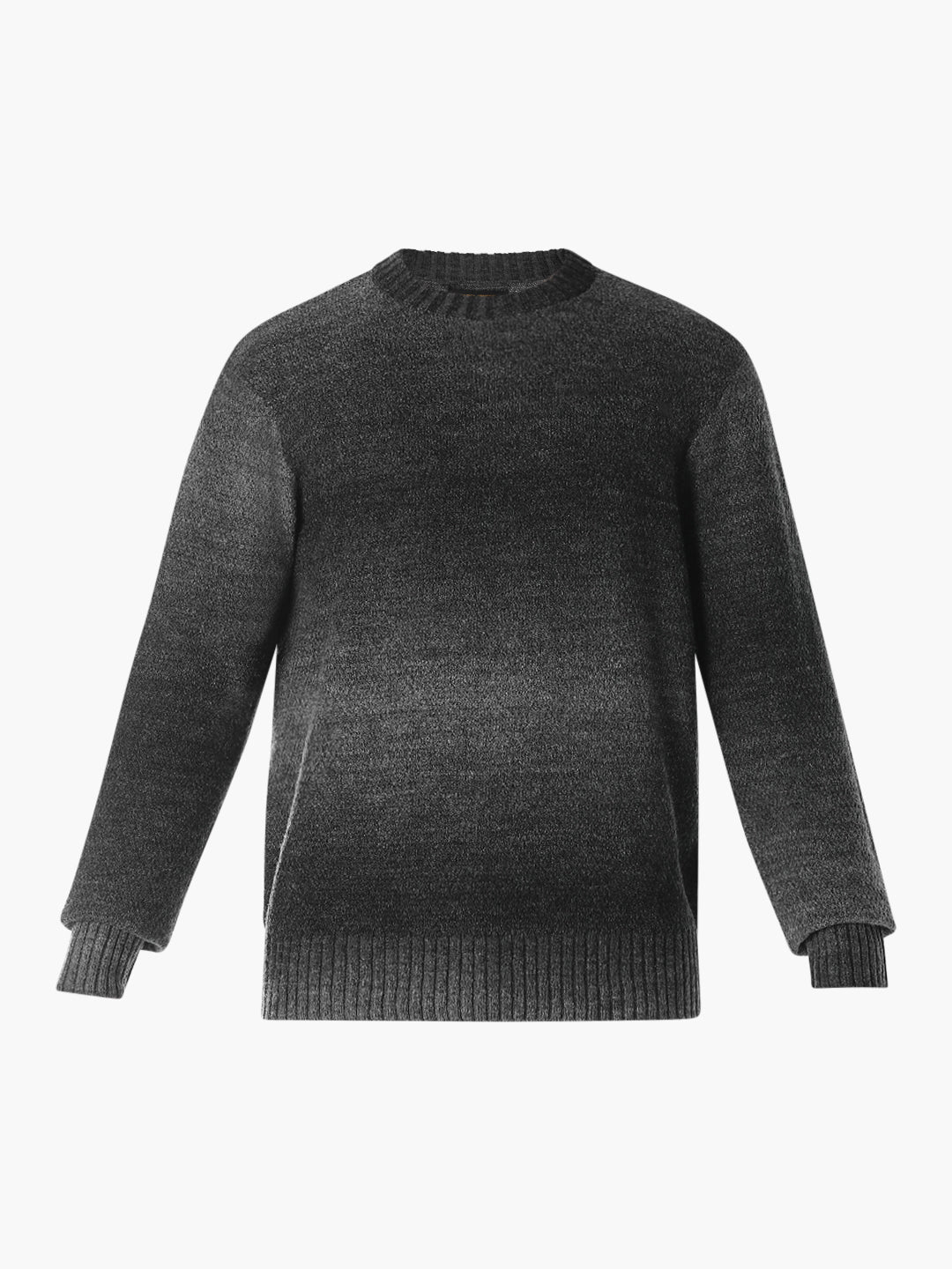 Green yarn dyed Regular Fit Pullover