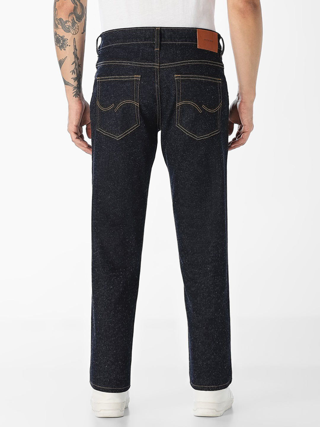 Dark Blue 5 Pocket Clark Regular Fit Jeans