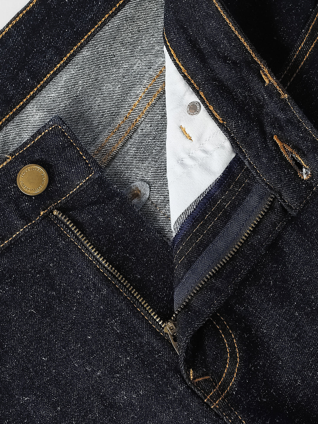 Dark Blue 5 Pocket Clark Regular Fit Jeans