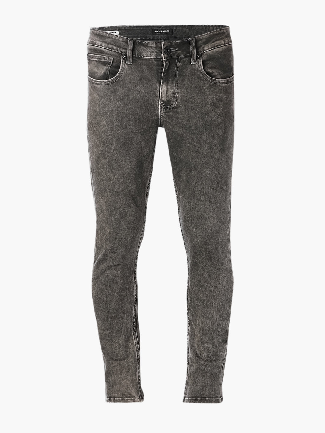Dark Grey Brak Cropped Jeans