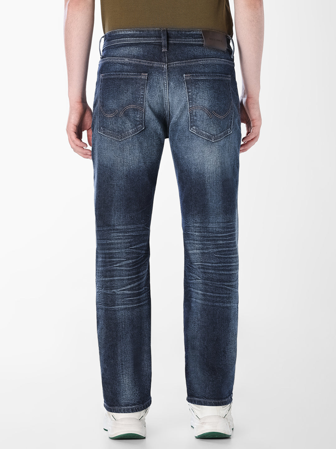 Dark Blue Cliff Bootcut Jeans