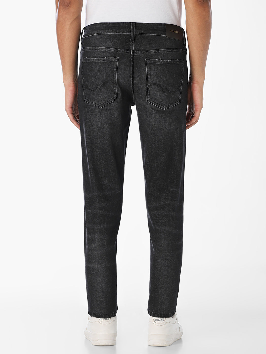 Black Washed Glenn Slim Fit Jeans