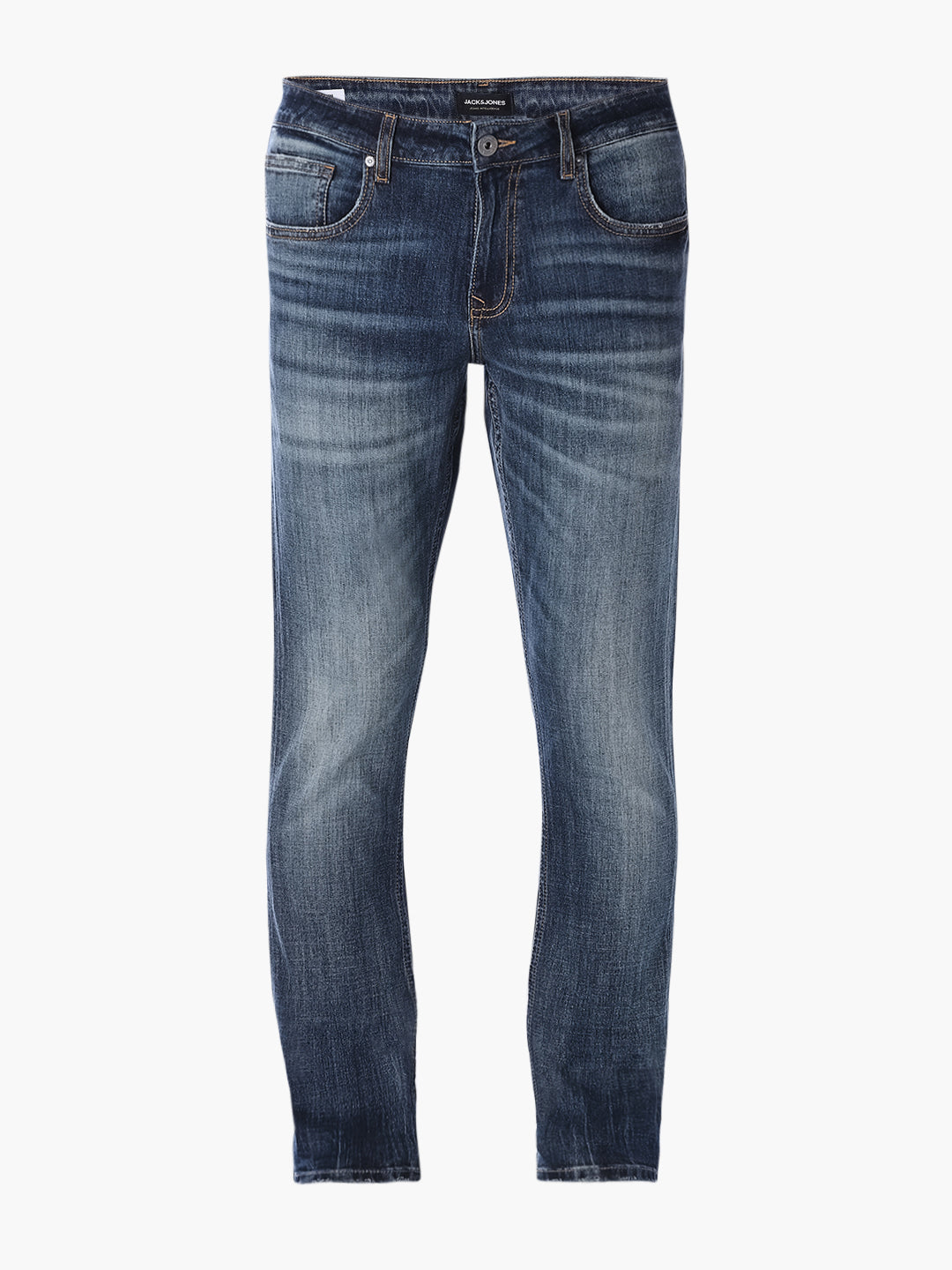 Blue Low Rise Glenn Slim Fit Jeans