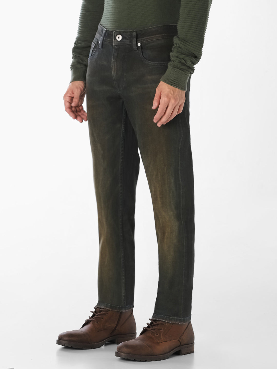 Washed Glenn Slim Fit Jeans