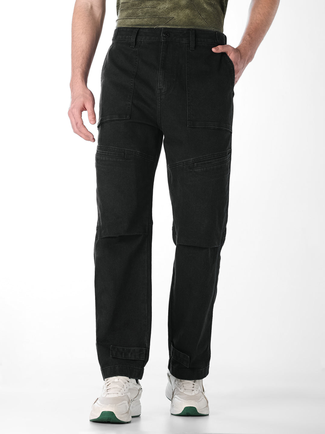 Black Dario Loose Fit Jeans