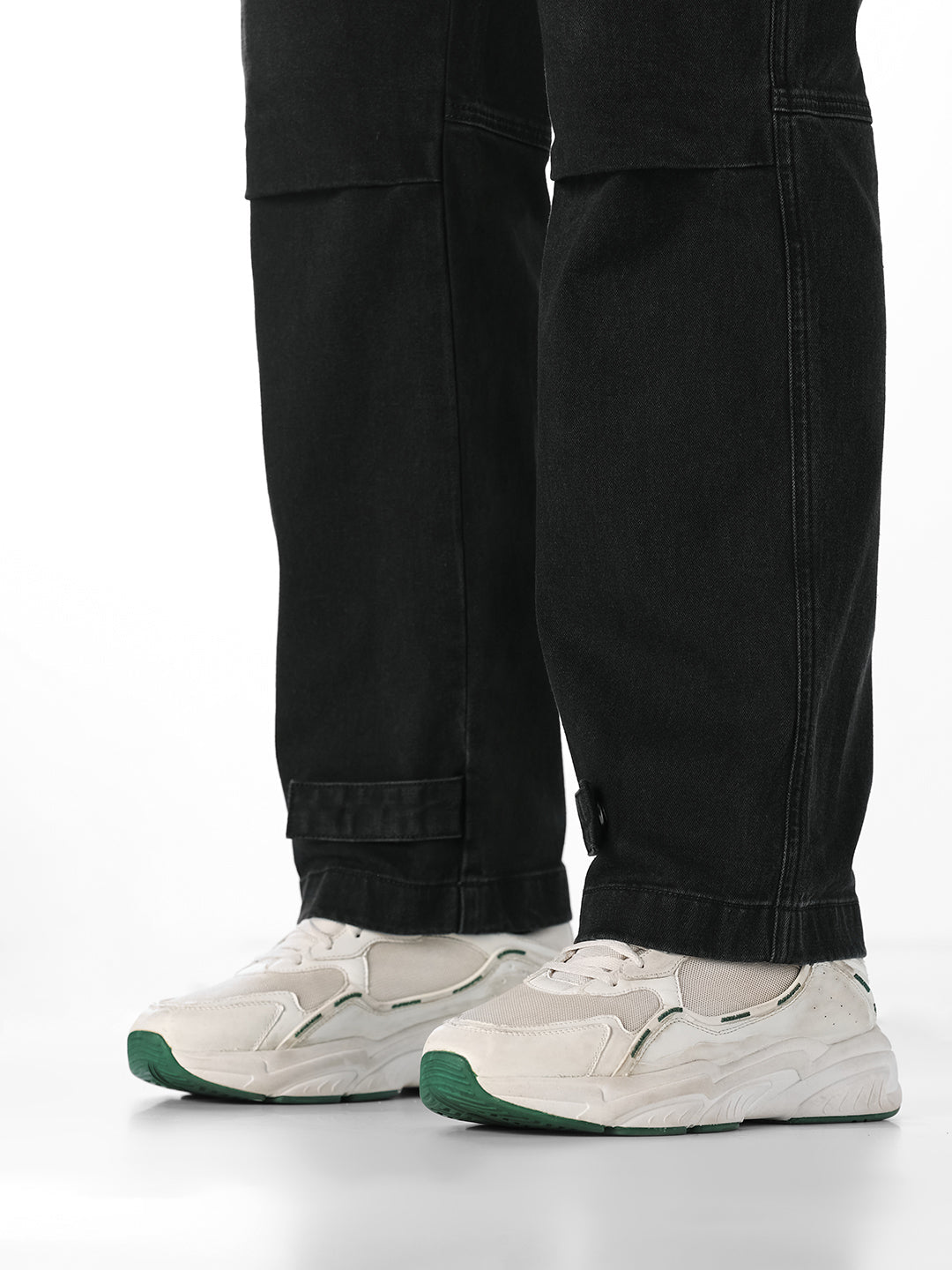 Black Dario Loose Fit Jeans