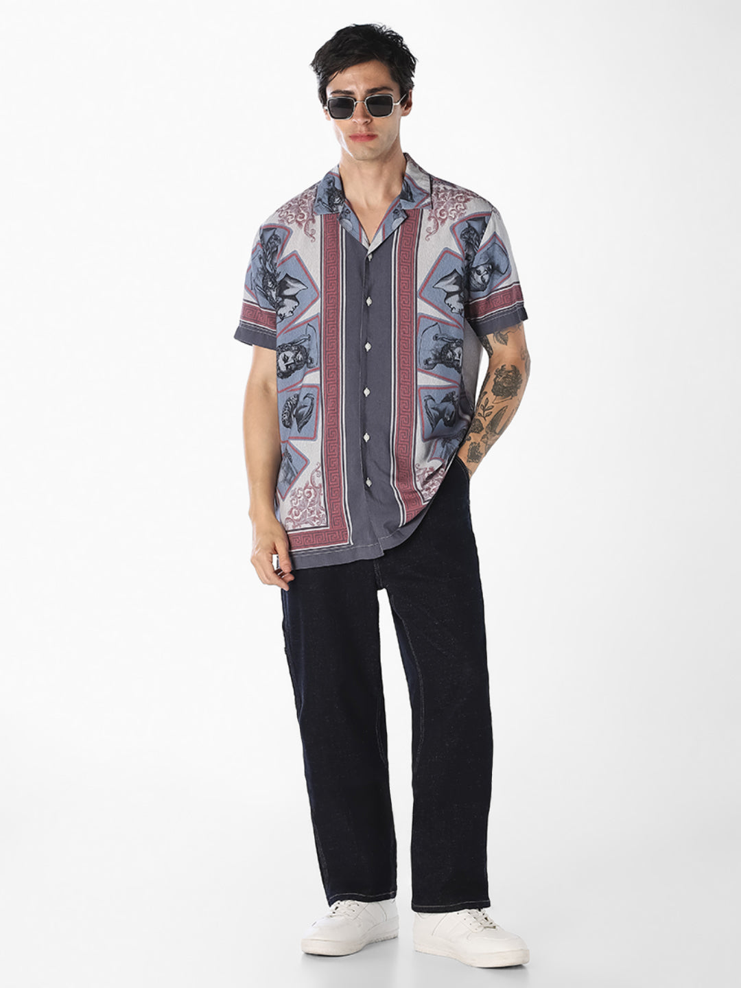 Dark Blue DARIO Loose Fit Jeans