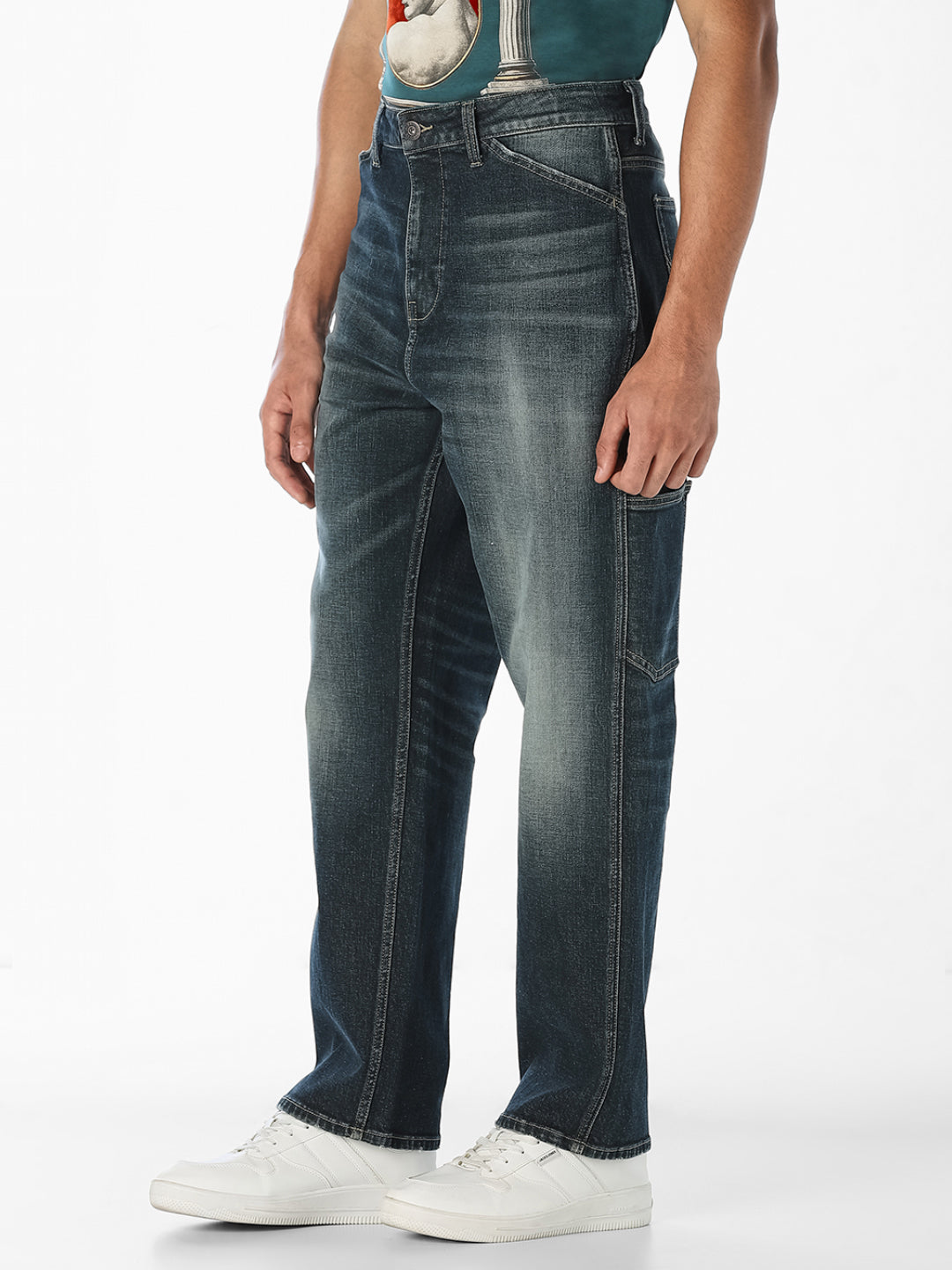 Dark Wash DARIO Loose Fit Jeans