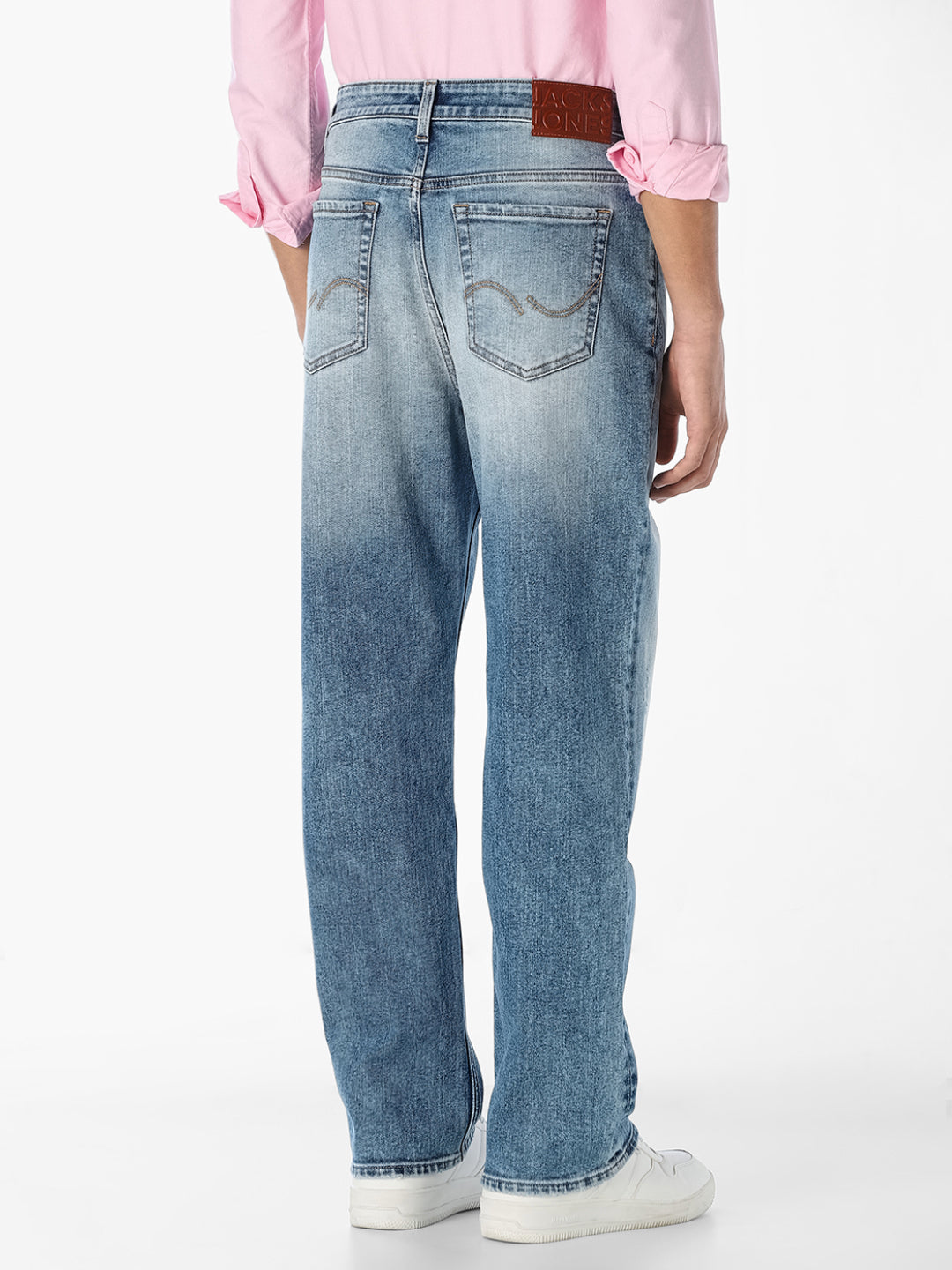 Light Washed Dario Loose Fit Jeans