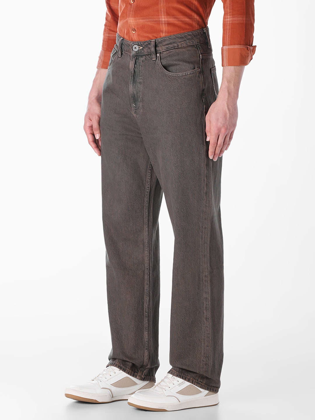 Brown Dario Loose Fit Jeans