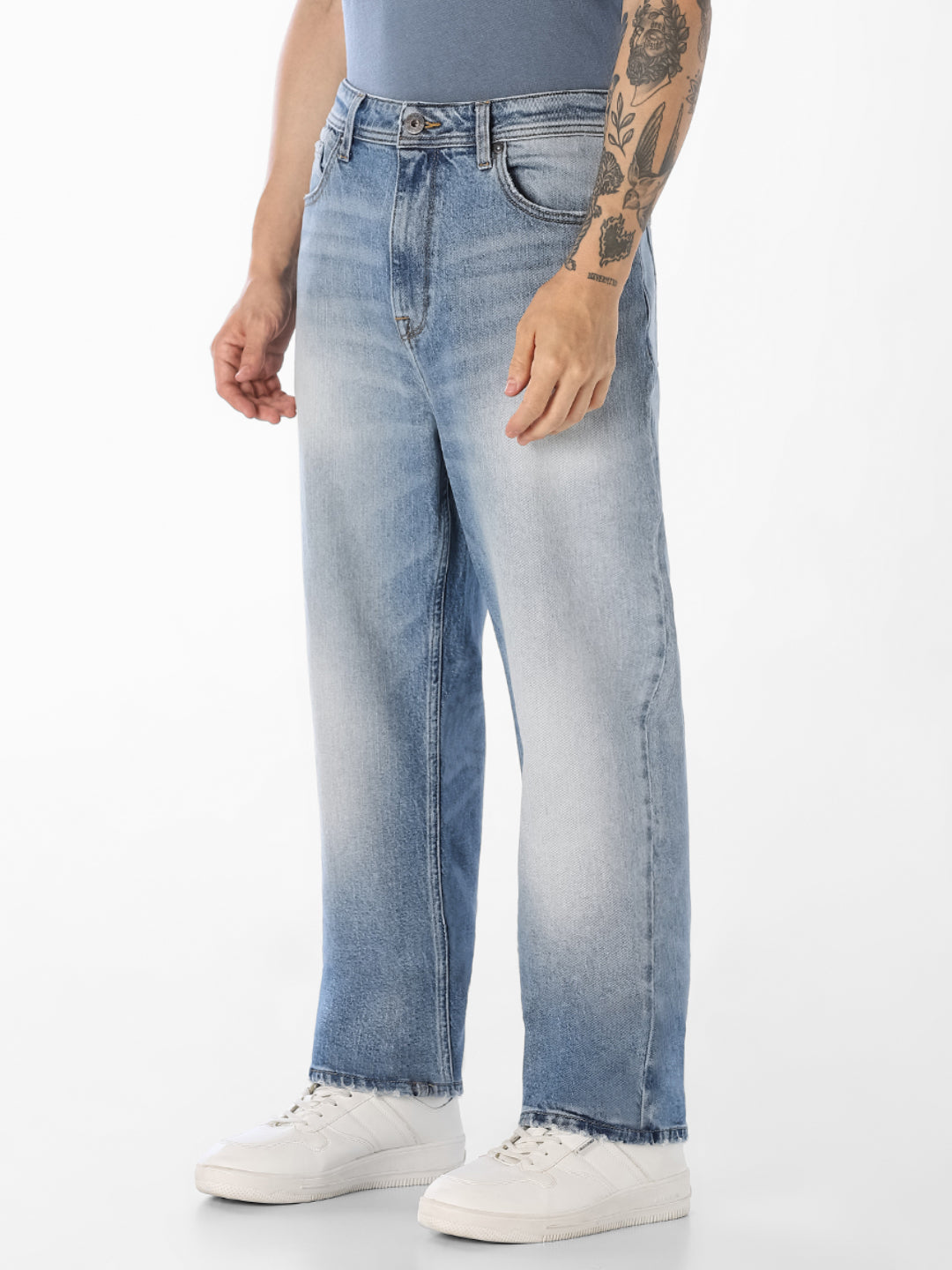 Light Blue DARIO Loose Fit Jeans