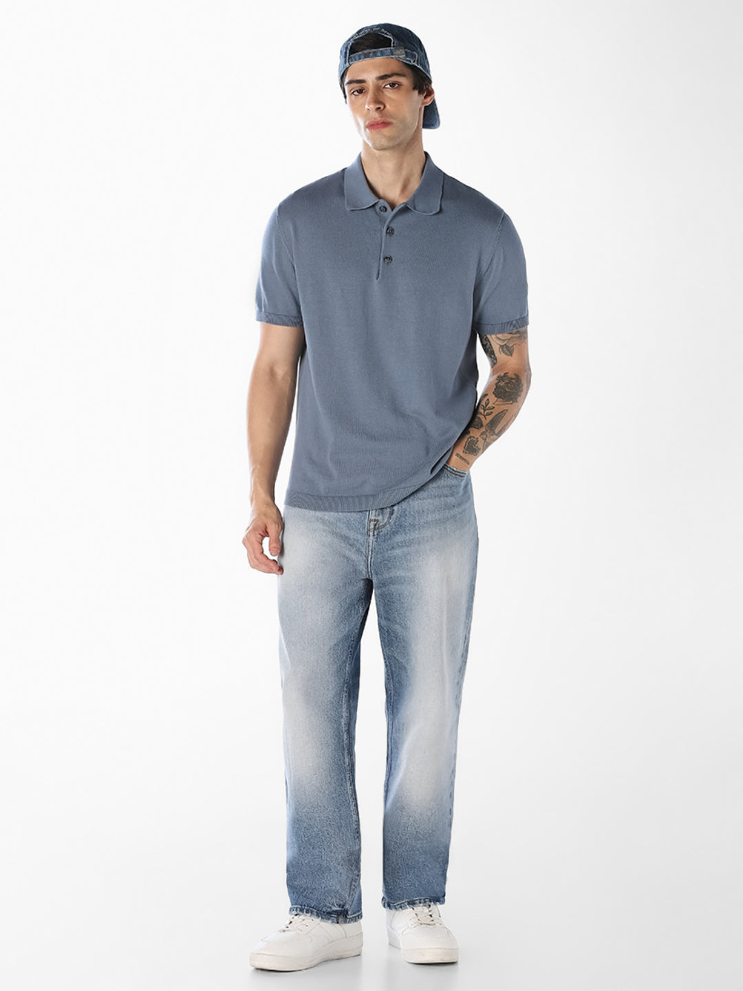 Light Blue DARIO Loose Fit Jeans