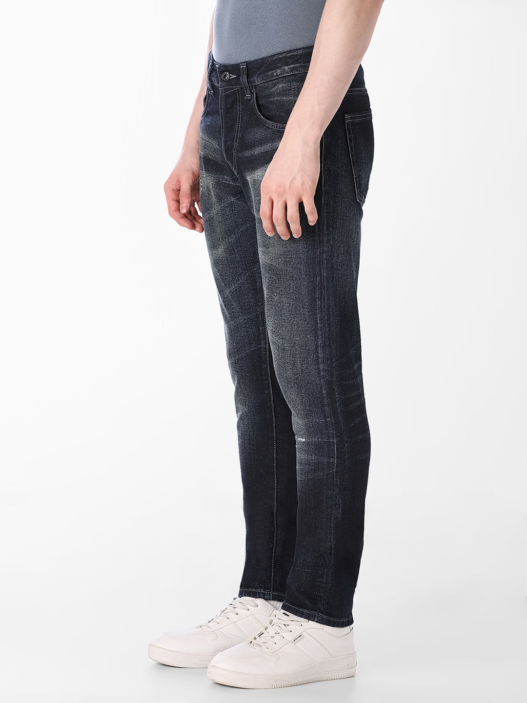 Distressed Glenn Slim Fit Jeans