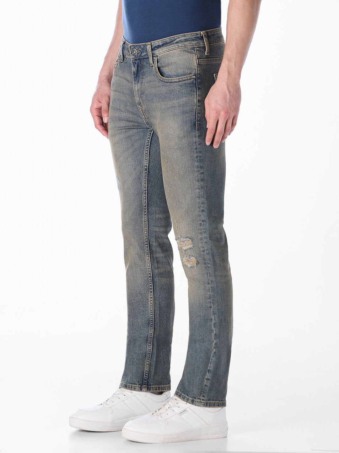 Blue clark regular fit jeans