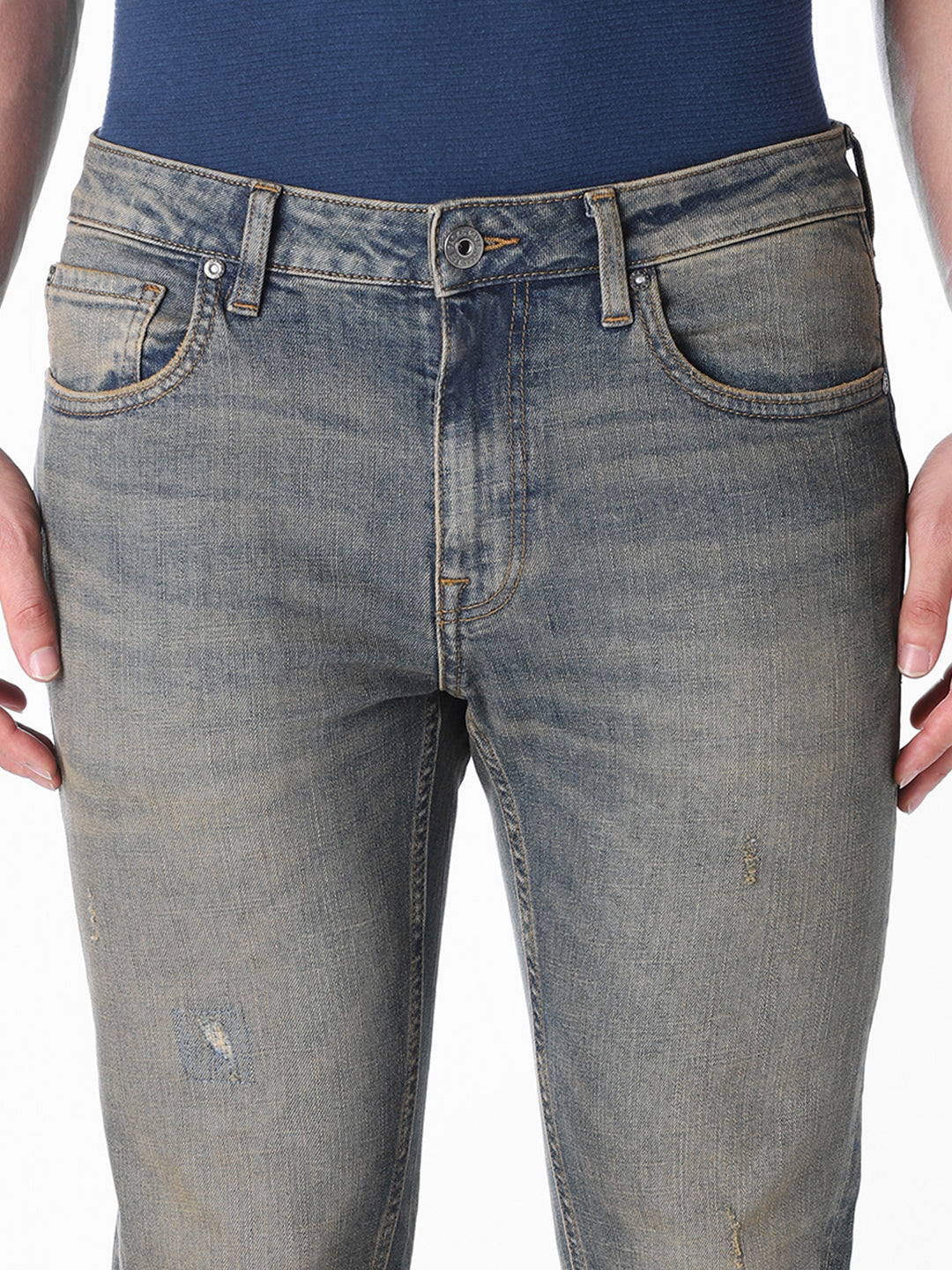 Blue clark regular fit jeans
