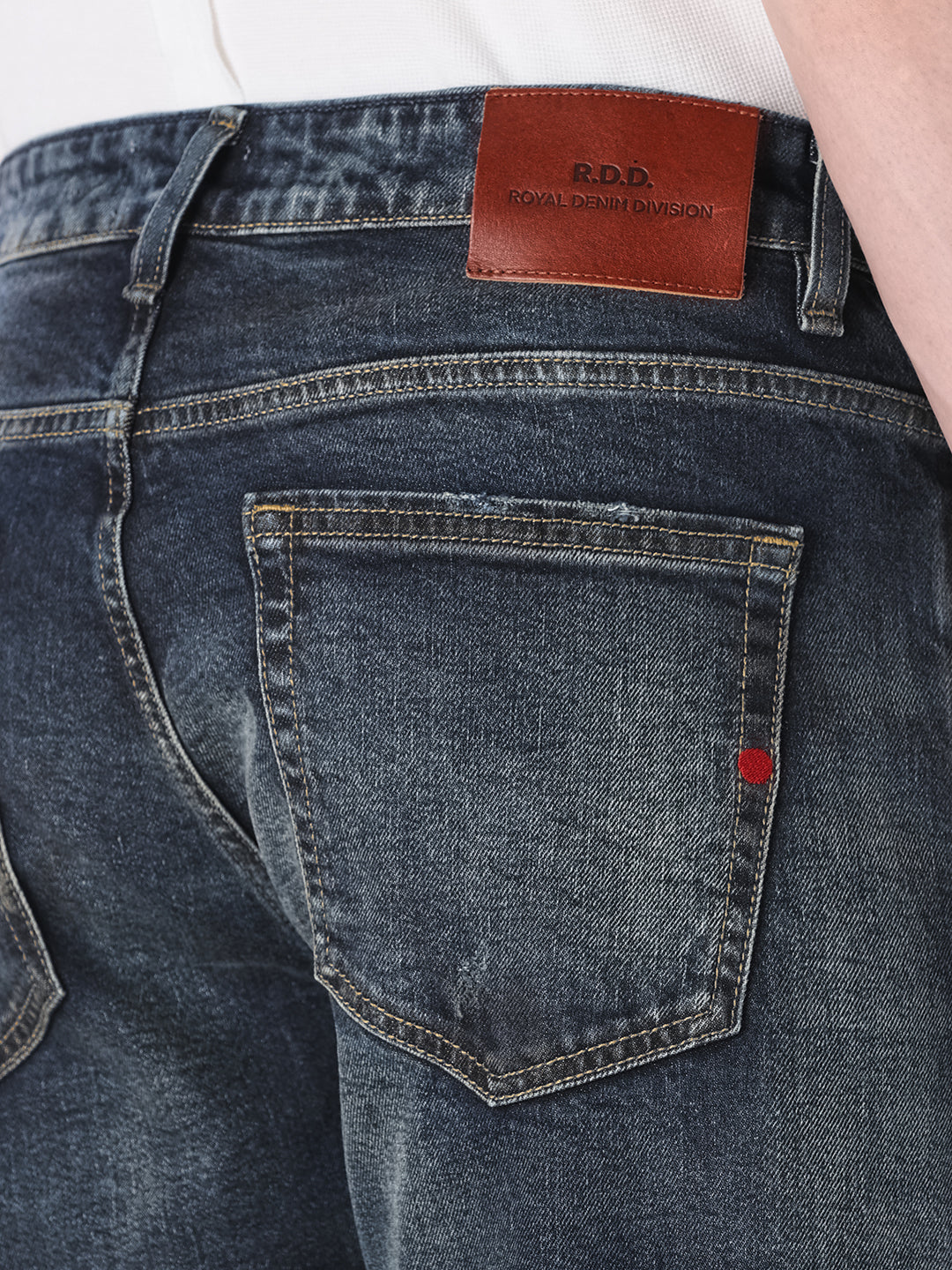 Distressed Clark Regular Fit Jeans