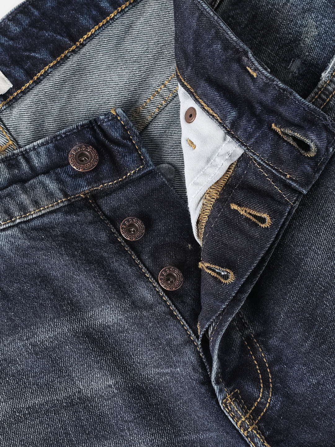 Distressed Clark Regular Fit Jeans