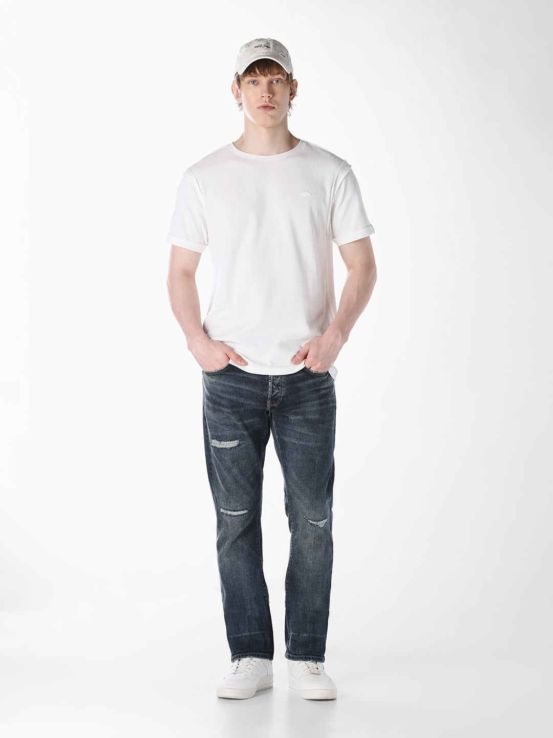 Distressed Clark Regular Fit Jeans