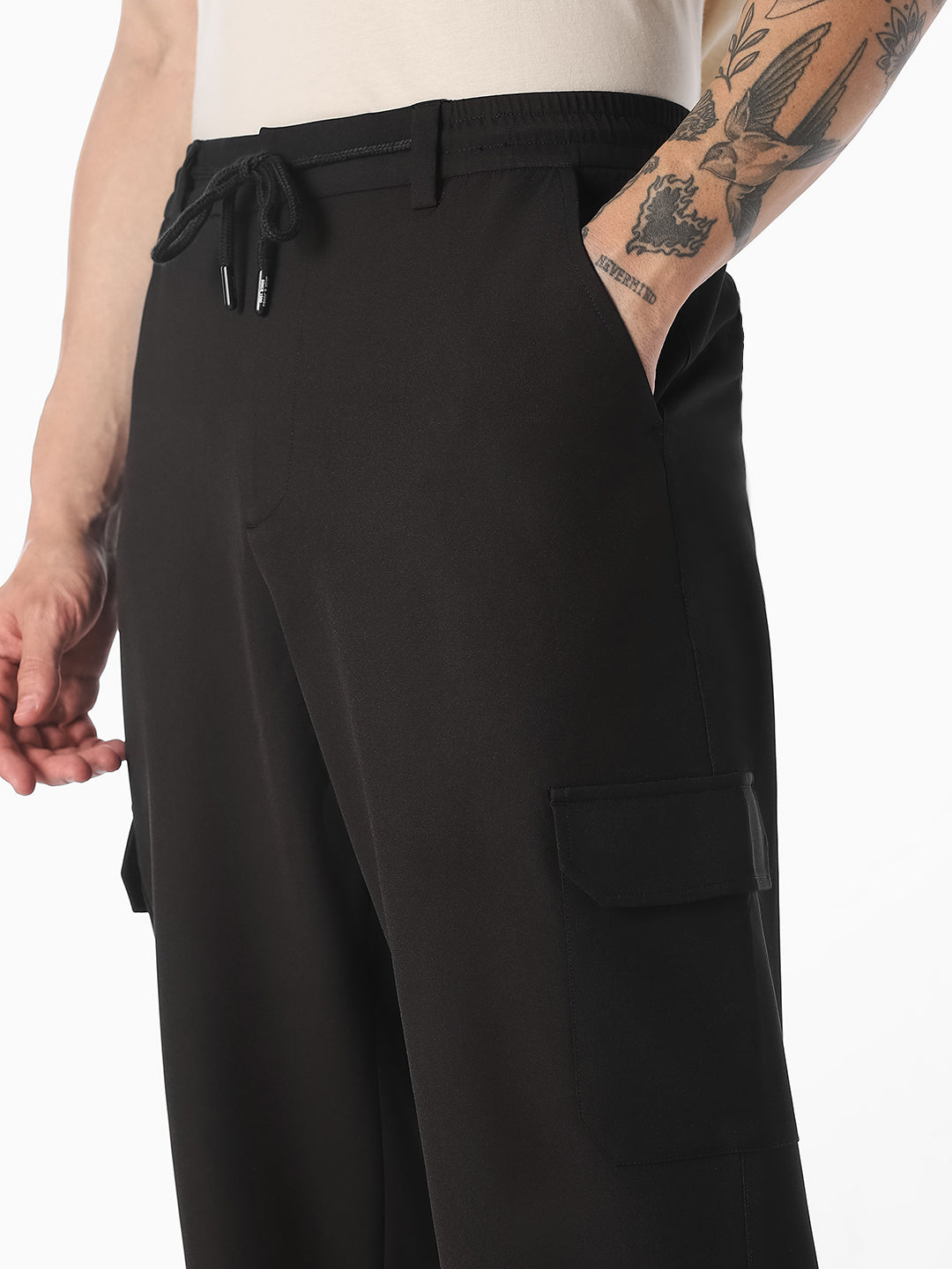 Black Cargo Pants