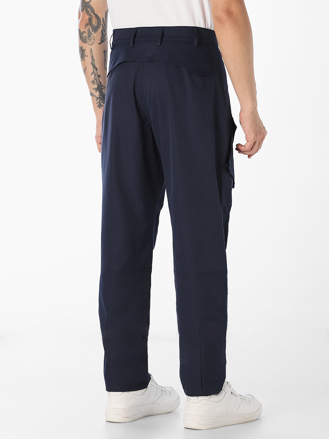 Navy Blue Cargo Pants